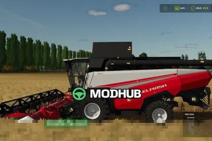 Мод на комбайн Rostselmash RSM 161 для Фермер Симулятор 25