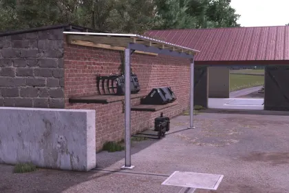 Kompaktowy Small Portal (Prefab) 8×4×2 m do Farming Simulator 25 — Wygodny Przejazd i Dekor