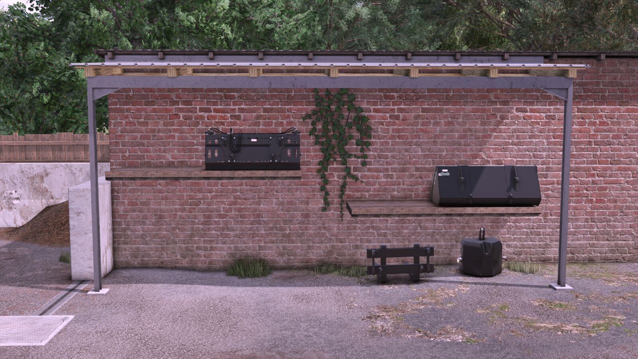 Kompaktowy Small Portal (Prefab) 8×4×2 m do Farming Simulator 25 — Wygodny Przejazd i Dekor