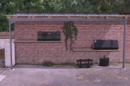 Kompaktowy Small Portal (Prefab) 8×4×2 m do Farming Simulator 25 — Wygodny Przejazd i Dekor — 2