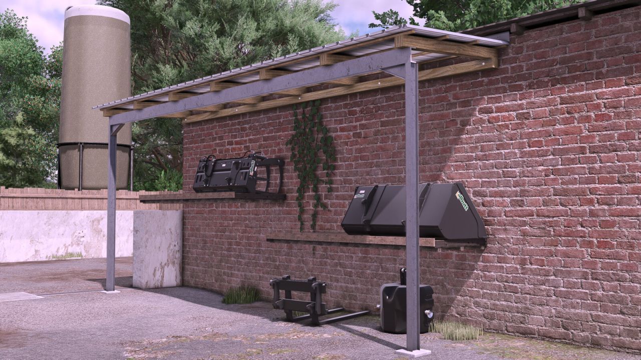 Kompaktowy Small Portal (Prefab) 8×4×2 m do Farming Simulator 25 — Wygodny Przejazd i Dekor