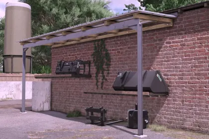 Kompaktowy Small Portal (Prefab) 8×4×2 m do Farming Simulator 25 — Wygodny Przejazd i Dekor — 3