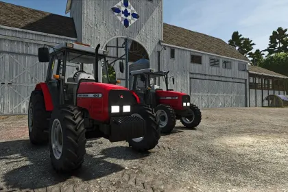 Tractor Massey Ferguson 4200 Series for Farming Simulator 25