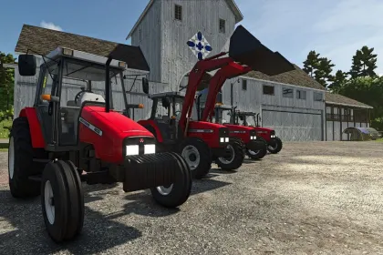 Трактор Massey Ferguson 4200 Series для Farming Simulator 25 — 2