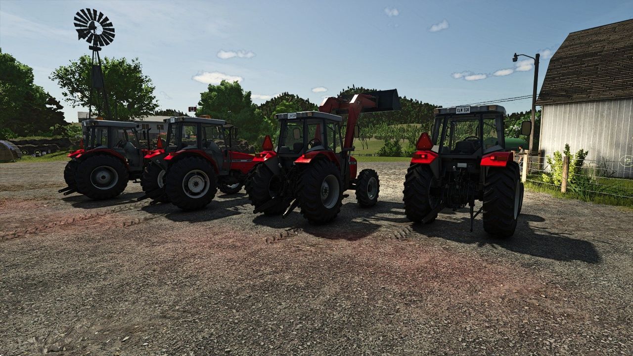 Трактор Massey Ferguson 4200 Series для Farming Simulator 25