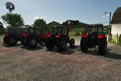Трактор Massey Ferguson 4200 Series для Farming Simulator 25 — 4