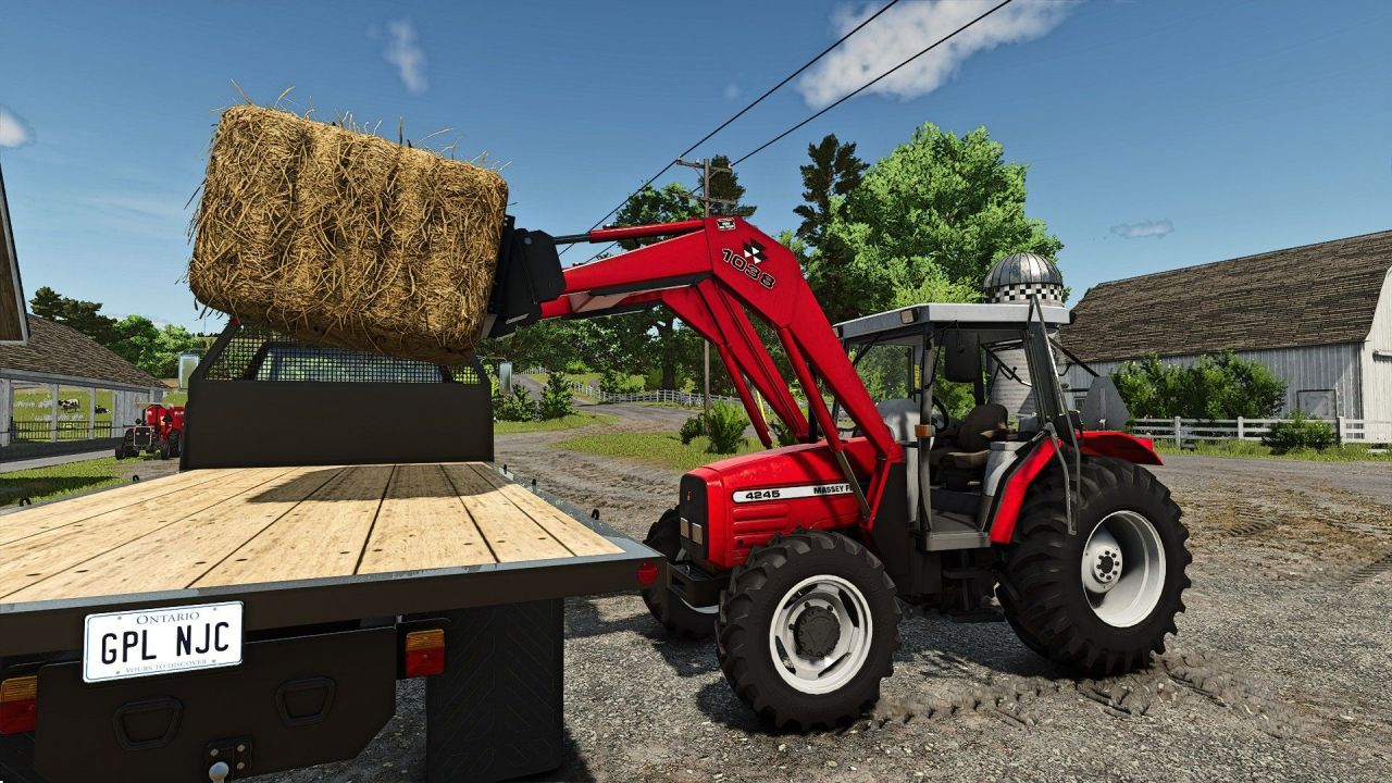 Трактор Massey Ferguson 4200 Series для Farming Simulator 25