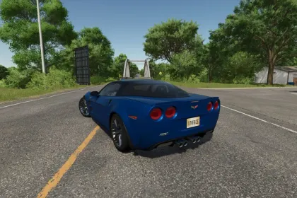 Автомобіль Corvette C6 ZR1 для Farming Simulator 25 — 2