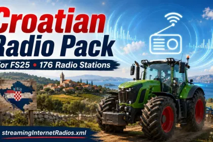 Радіостанції Хорватії для Farming Simulator 25