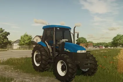 Трактор New Holland TD 65 для Farming Simulator 22 — 2