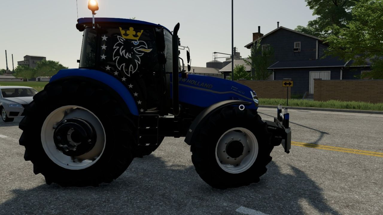 Трактор New Holland T5 AC/DC для Farming Simulator 22