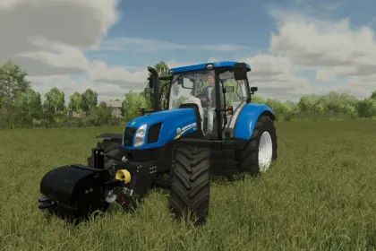 Трактор New Holland T6 Tier4a 6 Циліндрів для Farming Simulator 22 — 1