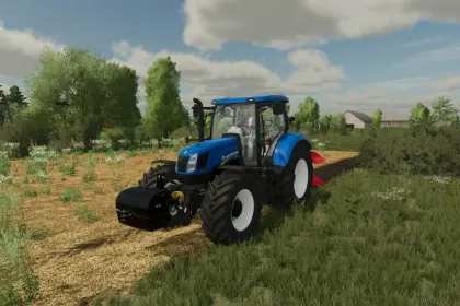 Трактор New Holland T6 Tier4a 6 Циліндрів для Farming Simulator 22 — 3