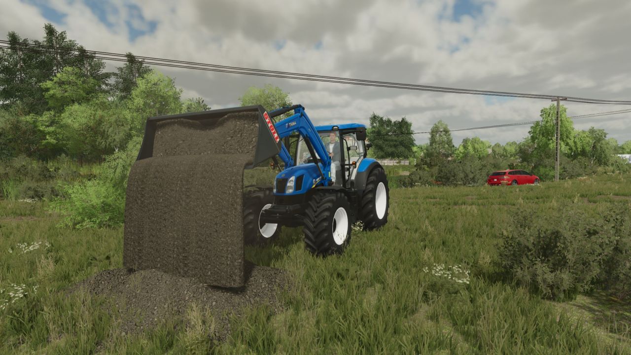 Трактор New Holland T6 Tier4a 6 Циліндрів для Farming Simulator 22