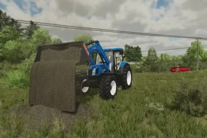 Трактор New Holland T6 Tier4a 6 Циліндрів для Farming Simulator 22 — 4