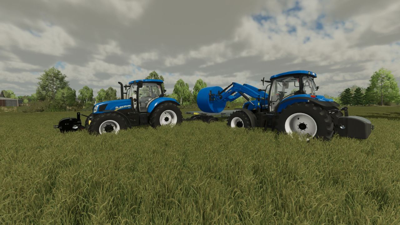 Трактор New Holland T6 Tier4a 6 Циліндрів для Farming Simulator 22