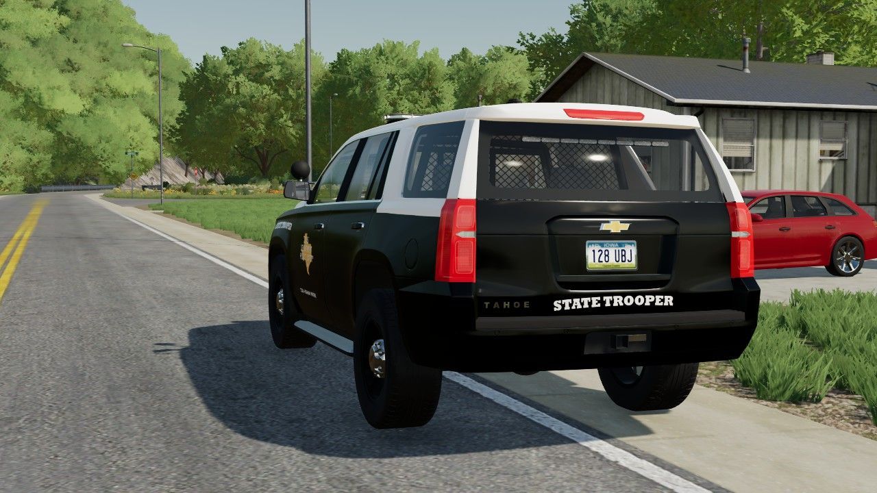 Автомобіль Texas Highway Patrol Chevy Tahoe 2015 PPV для Farming Simulator 22