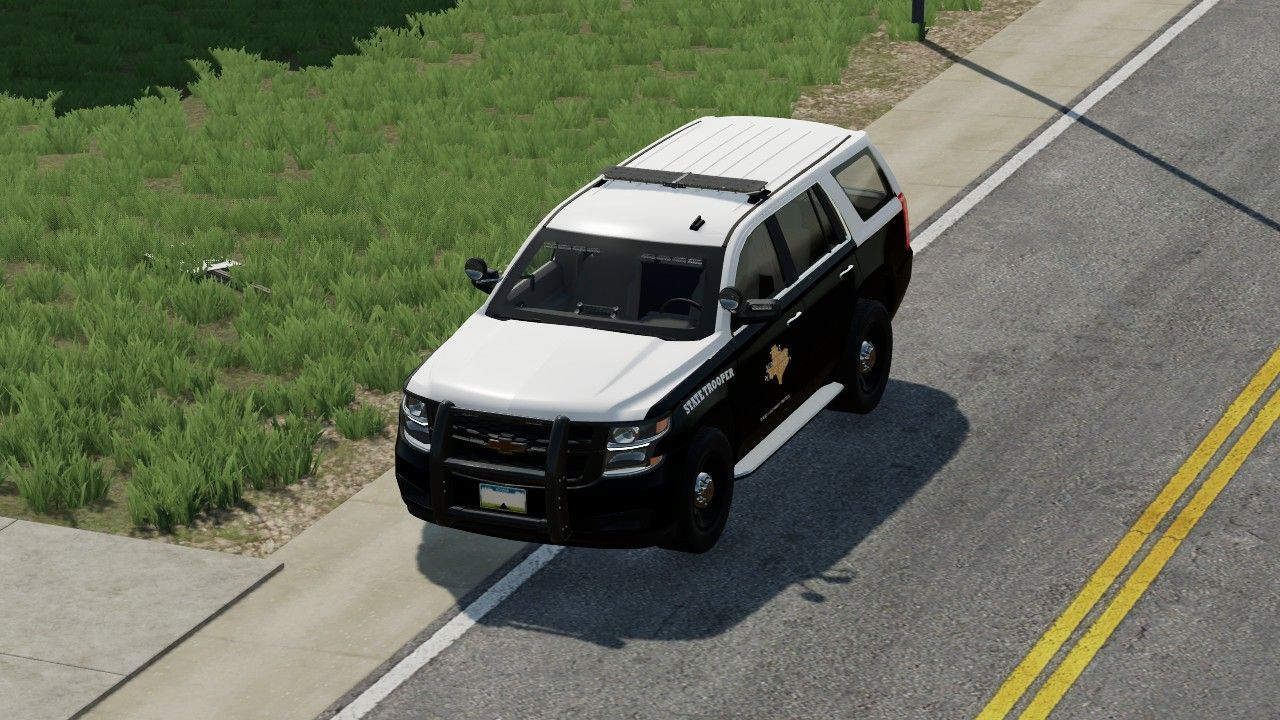 Автомобіль Texas Highway Patrol Chevy Tahoe 2015 PPV для Farming Simulator 22