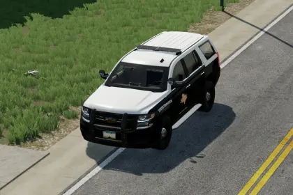 Автомобіль Texas Highway Patrol Chevy Tahoe 2015 PPV для Farming Simulator 22 — 4