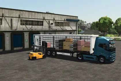 Efektywne Centrum Logistyczne dla FS25 — Jedyny Hubs dla Całej Produkcji — 3