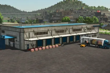 Efektywne Centrum Logistyczne dla FS25 — Jedyny Hubs dla Całej Produkcji — 4