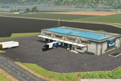 Efektywne Centrum Logistyczne dla FS25 — Jedyny Hubs dla Całej Produkcji — 5