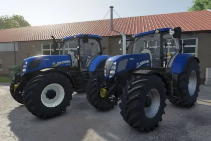 Tractor New Holland T7 for Farming Simulator 25