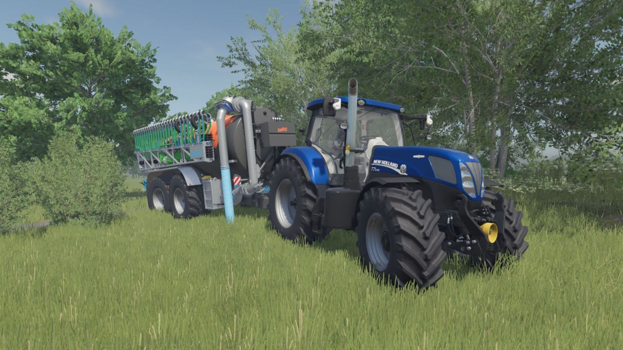 Трактор New Holland T7 для Farming Simulator 25