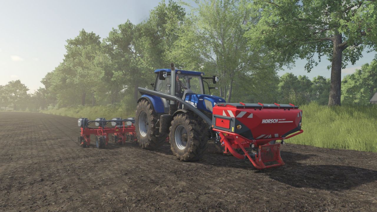 Трактор New Holland T7 для Farming Simulator 25