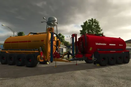Cysterny transportowe Schuitemaker / Veenhuis do Farming Simulator 25