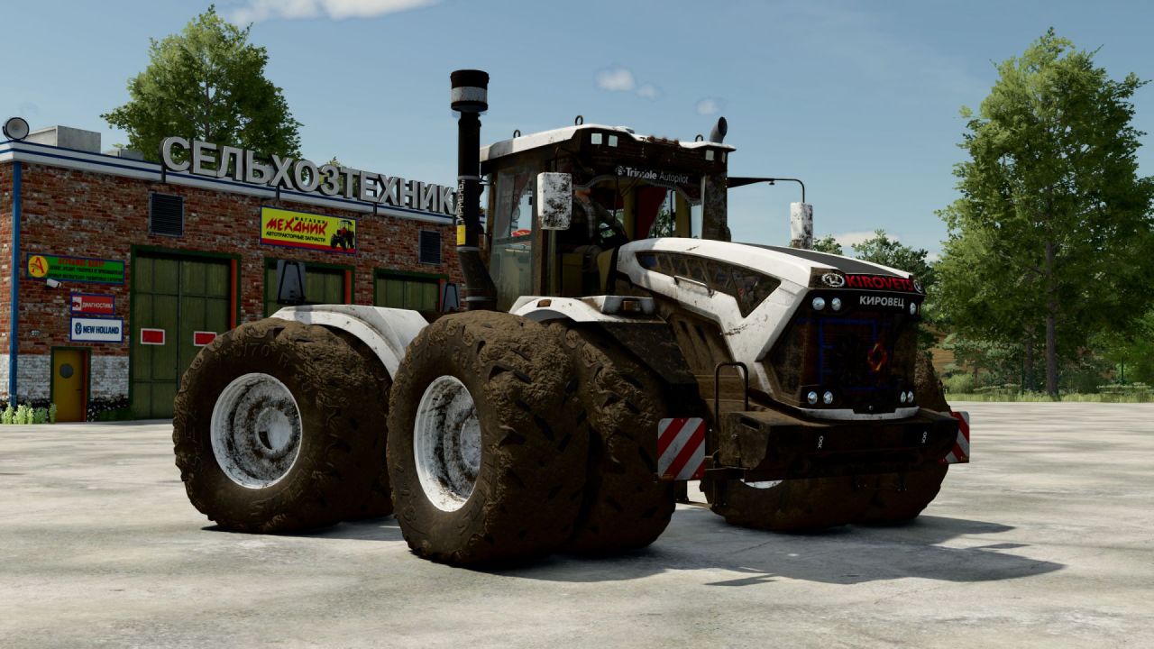 Трактор Kirovets K-7M для Farming Simulator 25