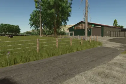 Efficient Bigger Animal Barns — Large Animal Barns for 2000 Heads for Farming Simulator 25