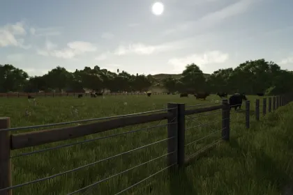 Efficient Bigger Animal Barns — Large Animal Barns for 2000 Heads for Farming Simulator 25