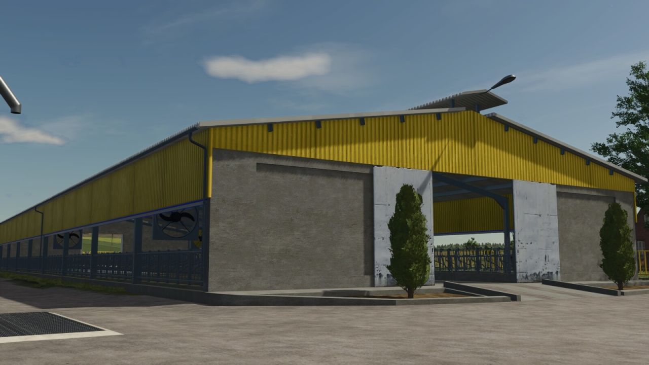 Effektive Bigger Animal Barns — Große Tierställe für 2000 Köpfe für Farming Simulator 25