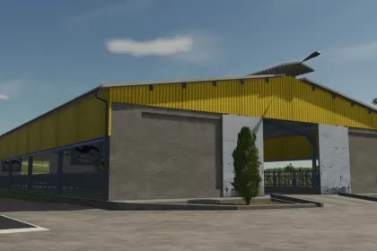 Efficient Bigger Animal Barns — Large Animal Barns for 2000 Heads for Farming Simulator 25