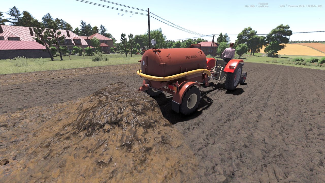 Трактор Wuko Wschowa NA26 для Farming Simulator 25