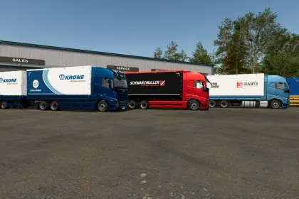 Вантажівка VOLVO FH16 TANDEM для Farming Simulator 25 — 1