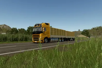 Вантажівка VOLVO FH16 TANDEM для Farming Simulator 25 — 2