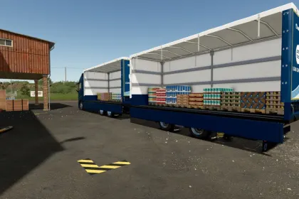 Вантажівка VOLVO FH16 TANDEM для Farming Simulator 25 — 4