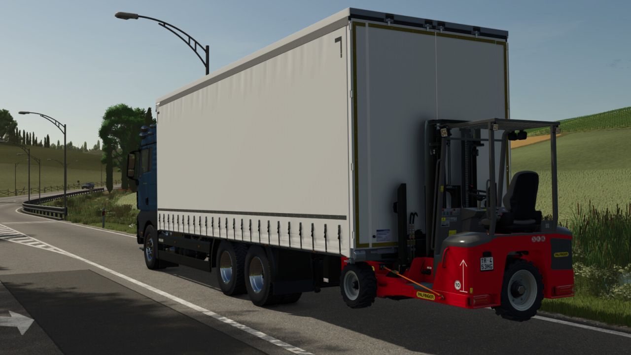 Вантажівка MAN TGX 26.640 Curtainsider для Farming Simulator 25