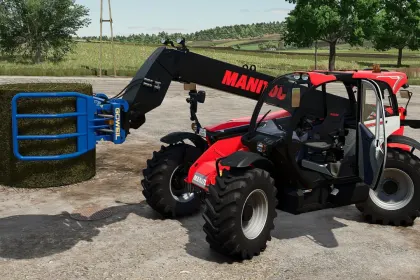 Телескопічний навантажувач Manitou MLT-840-145 PS+ для Farming Simulator 25