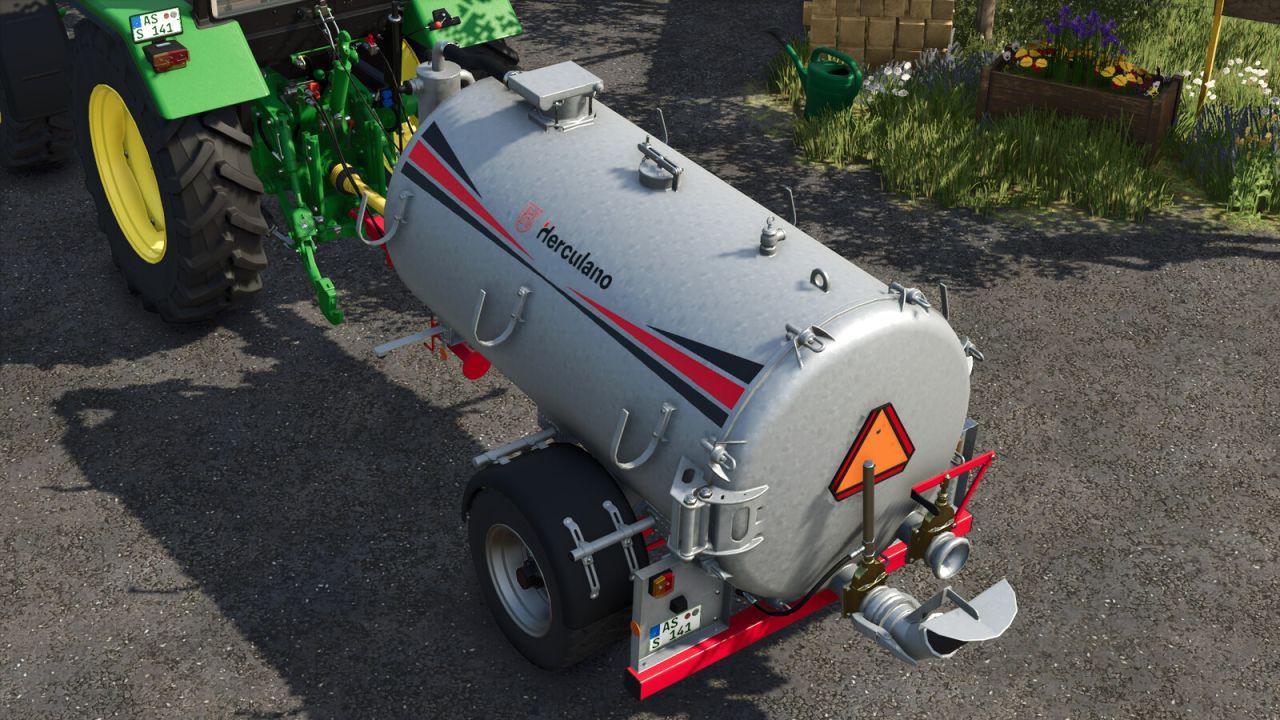 Розкидач гною Herculano CH 3000 для Farming Simulator 25