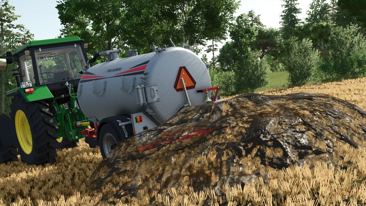 Розкидач гною Herculano CH 3000 для Farming Simulator 25