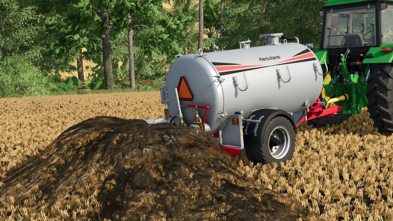 Розкидач гною Herculano CH 3000 для Farming Simulator 25
