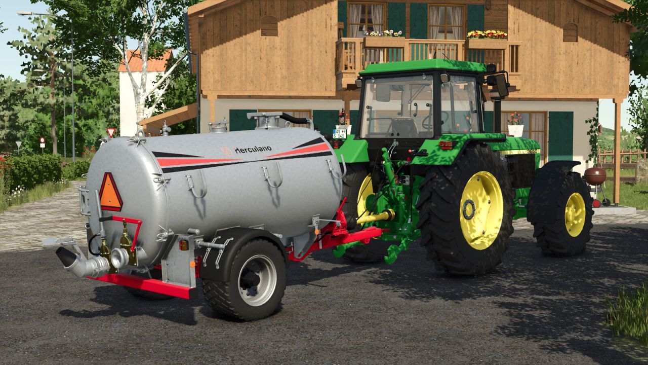 Розкидач гною Herculano CH 3000 для Farming Simulator 25