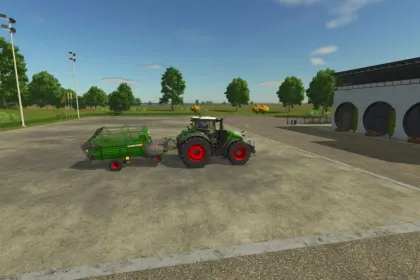 Przyczepa do siana Fendt Tigo 35ST do Farming Simulator 25