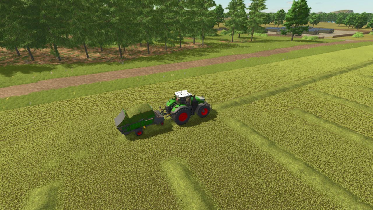 Forage Wagon Fendt Tigo 35ST for Farming Simulator 25