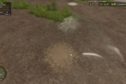 Динамічні калюжі для Farming Simulator 25 — 1