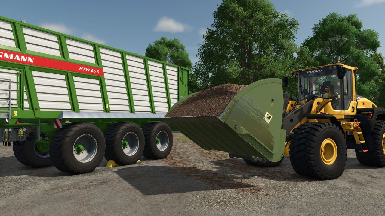 Навантажувач Bressel And Lade High Tip Shovel Pack для Farming Simulator 25