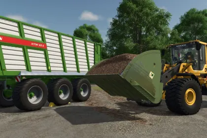 Навантажувач Bressel And Lade High Tip Shovel Pack для Farming Simulator 25 — 4